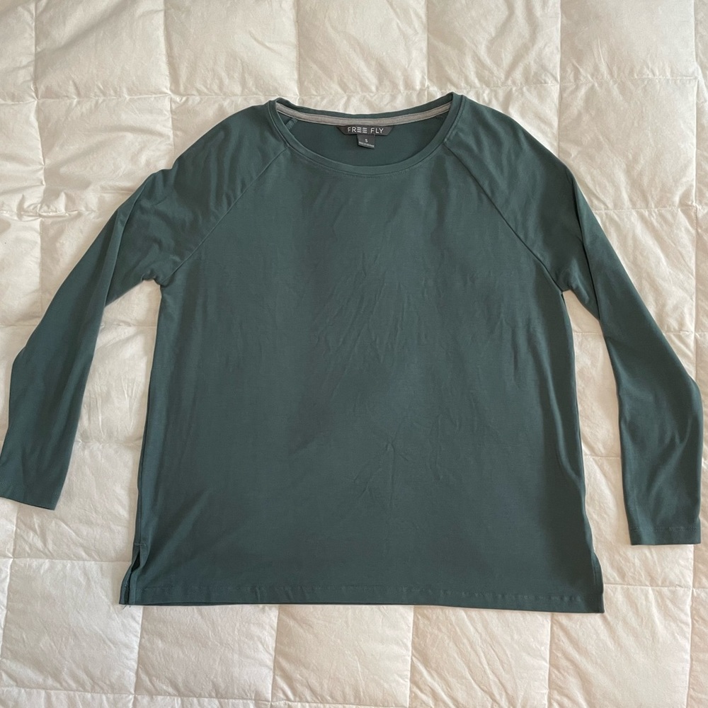 Free Fly bamboo long sleeve top